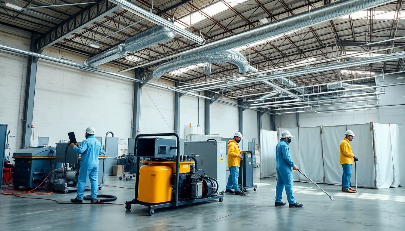 Large Scale Mold Cleanup